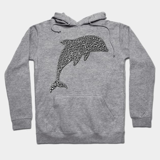 Metallic Dolphin Hoodie by Shrenk